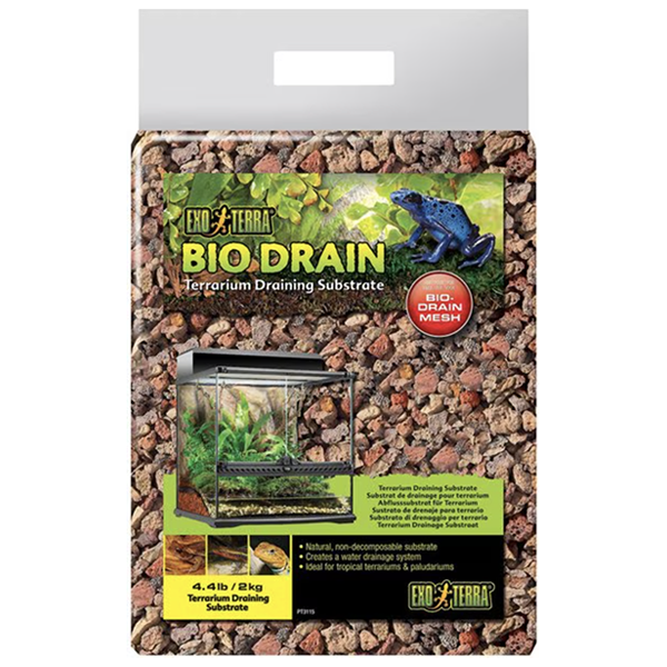 BioDrain Draining Substrate for Reptile, Amphibian & Bioactive Terrariums