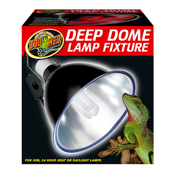 Deep Dome Lamp Fixture with On/Off Switch Aluminium & Ceramic Black