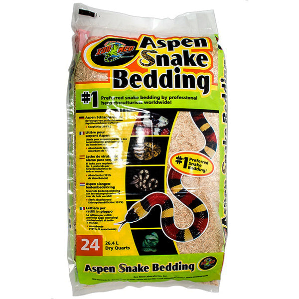 Aspen Snake Bedding Reptile & Small Animal Wood Substrate