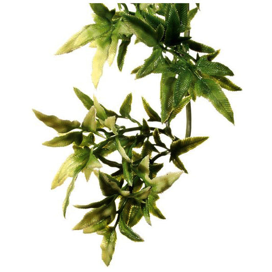 Croton Plastic Realistic Artificial Plant Reptile Hanging Habitat Decor