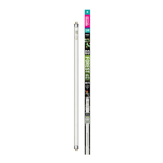 D3 Forest 6% UVB 24 Inch T5 Reptile Light & Heat Bulb