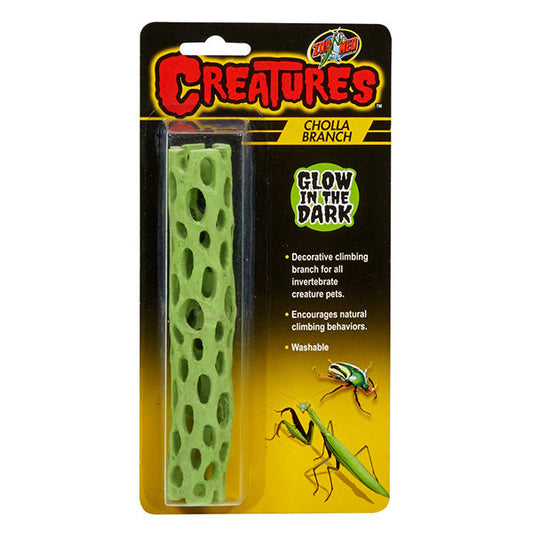 Creatures Cholla Branch Artificial Glow In The Dark Decoration