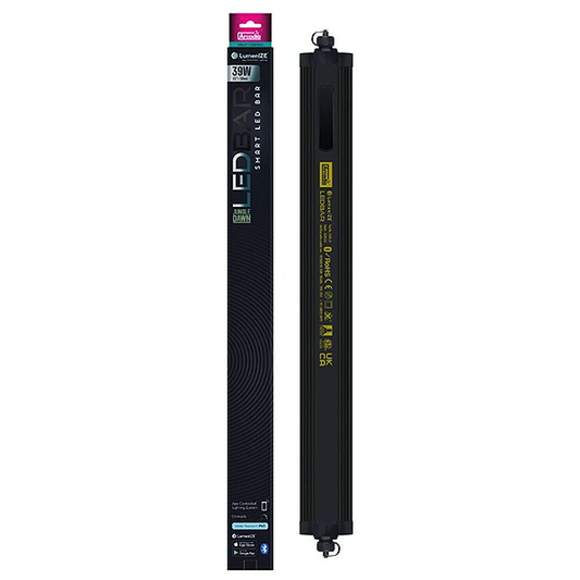 LumenIZE Jungle Dawn Smart LED Bar App Controlled 23 Inch 39 Watt T5 Reptile Lighting Kit